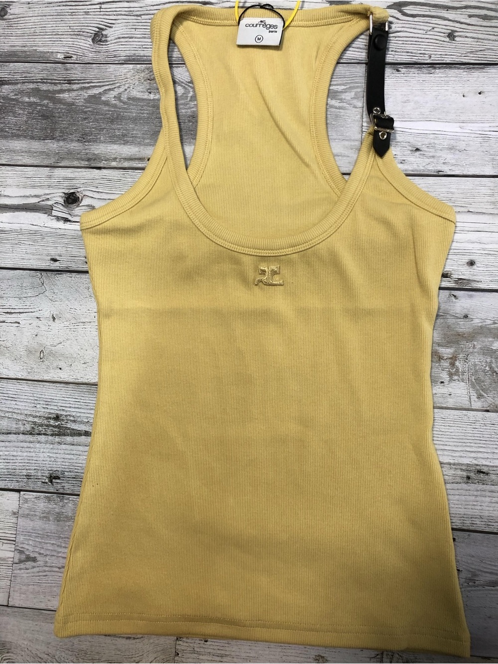 Courrèges Holistic Buckle Tank Top